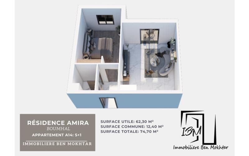 Appartement s+1