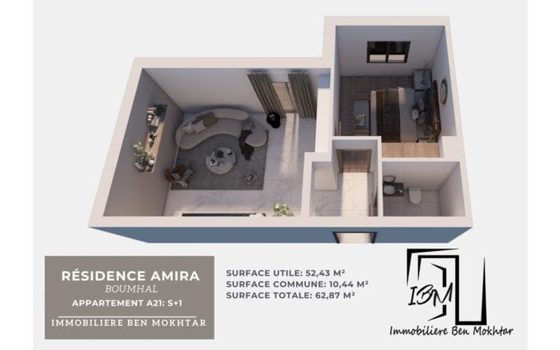 Appartement s+1