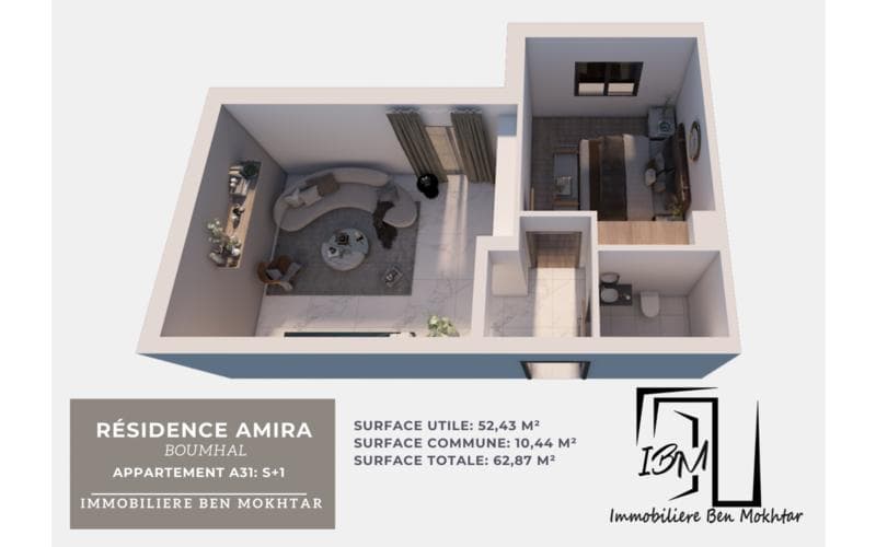 Appartement s+1