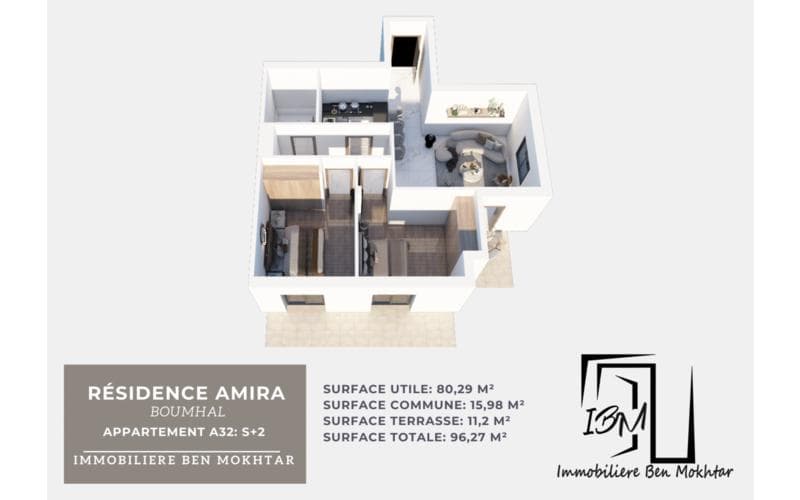 Appartement s+2