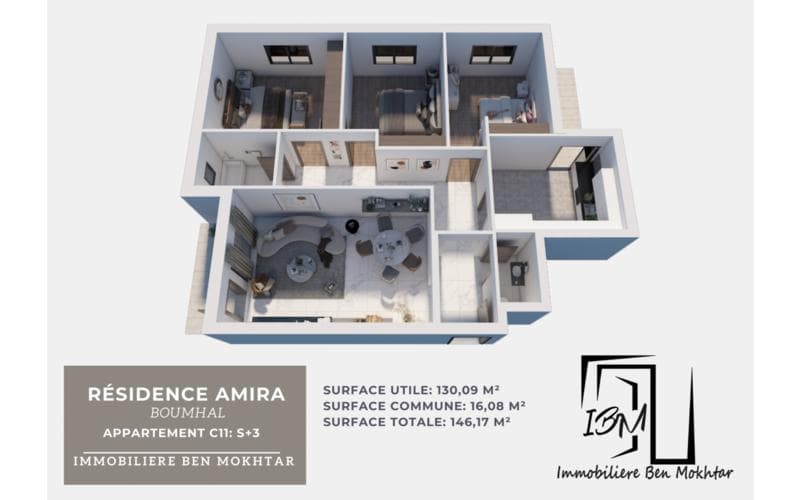 Appartement s+3