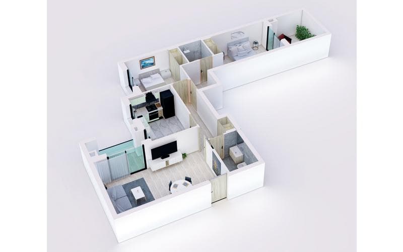 Appartement s+2