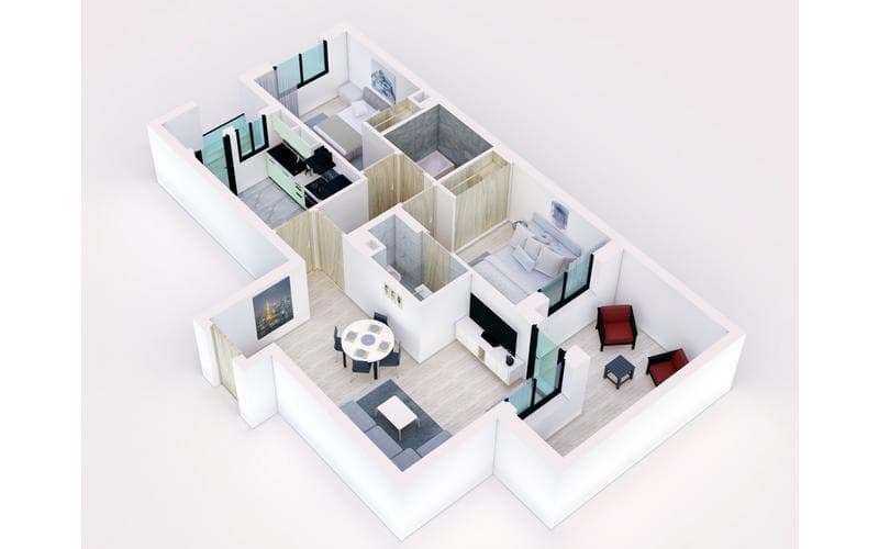 Appartement s+2