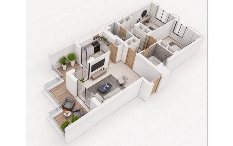 Appartement s+2