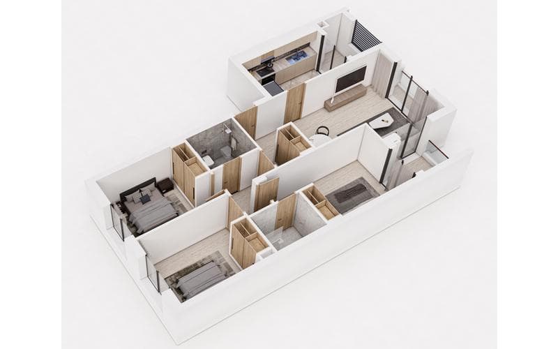 Appartement s+3