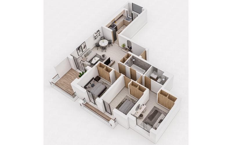 Appartement s+3