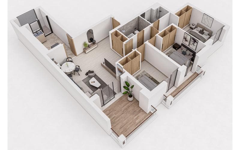 Appartement s+3 2