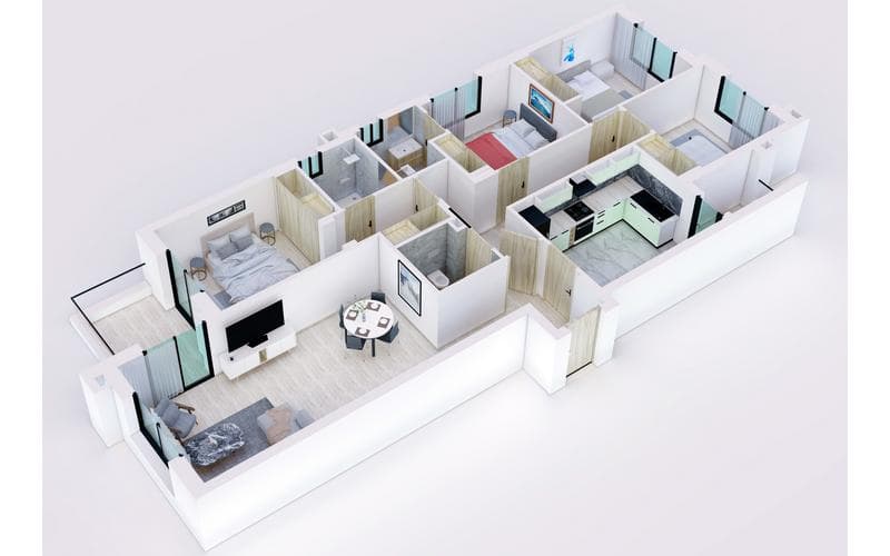 Appartement s+4