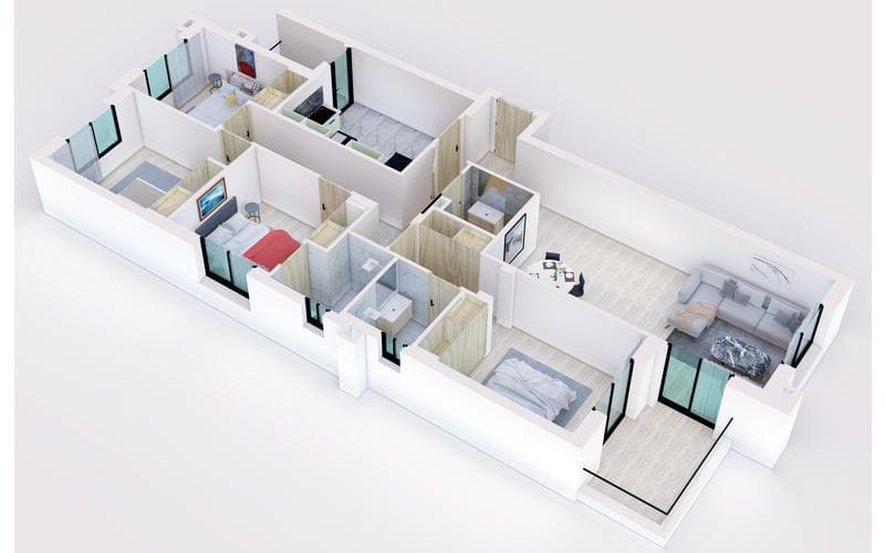 Appartement s+4 2