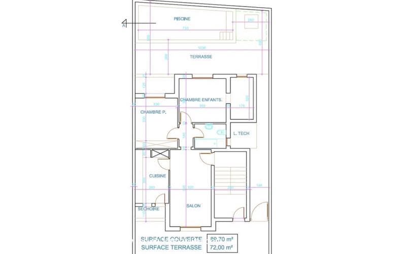 Appartement s+2 5