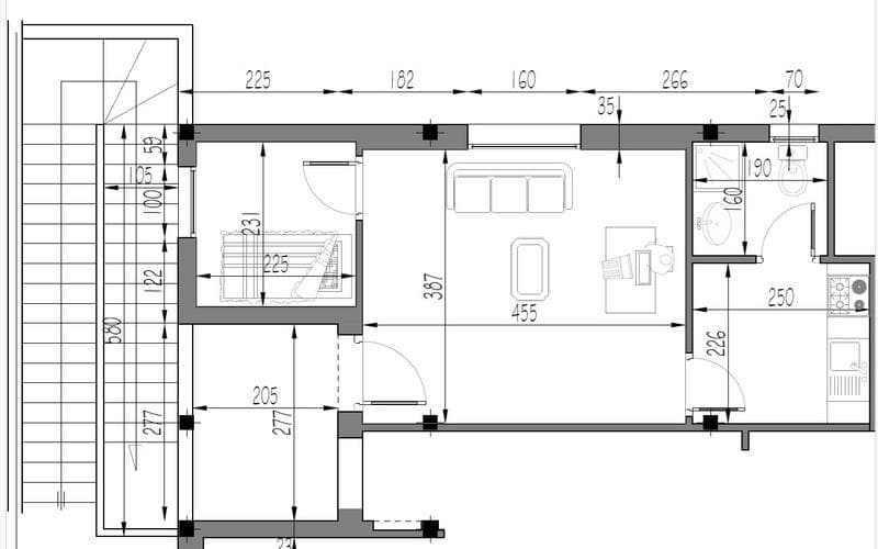 Appartement studio 2