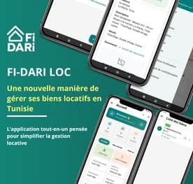 Fi-Dari Loc : l'application de gestion locative en Tunisie pour gérer facilement vos biens immobiliers
