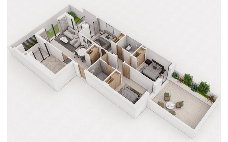 Appartement s+3 2