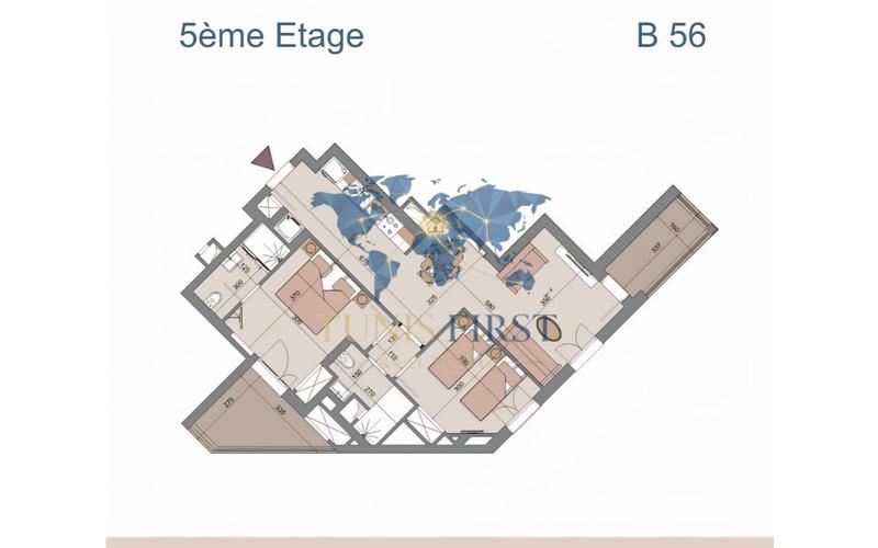 Appartement s+2