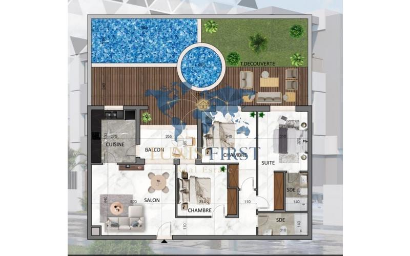 Appartement s+3