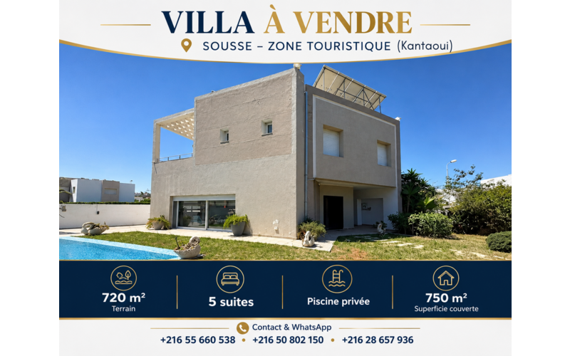 Villa s+5 et plus